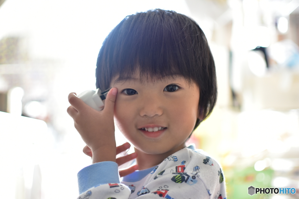 お家ポトレ。