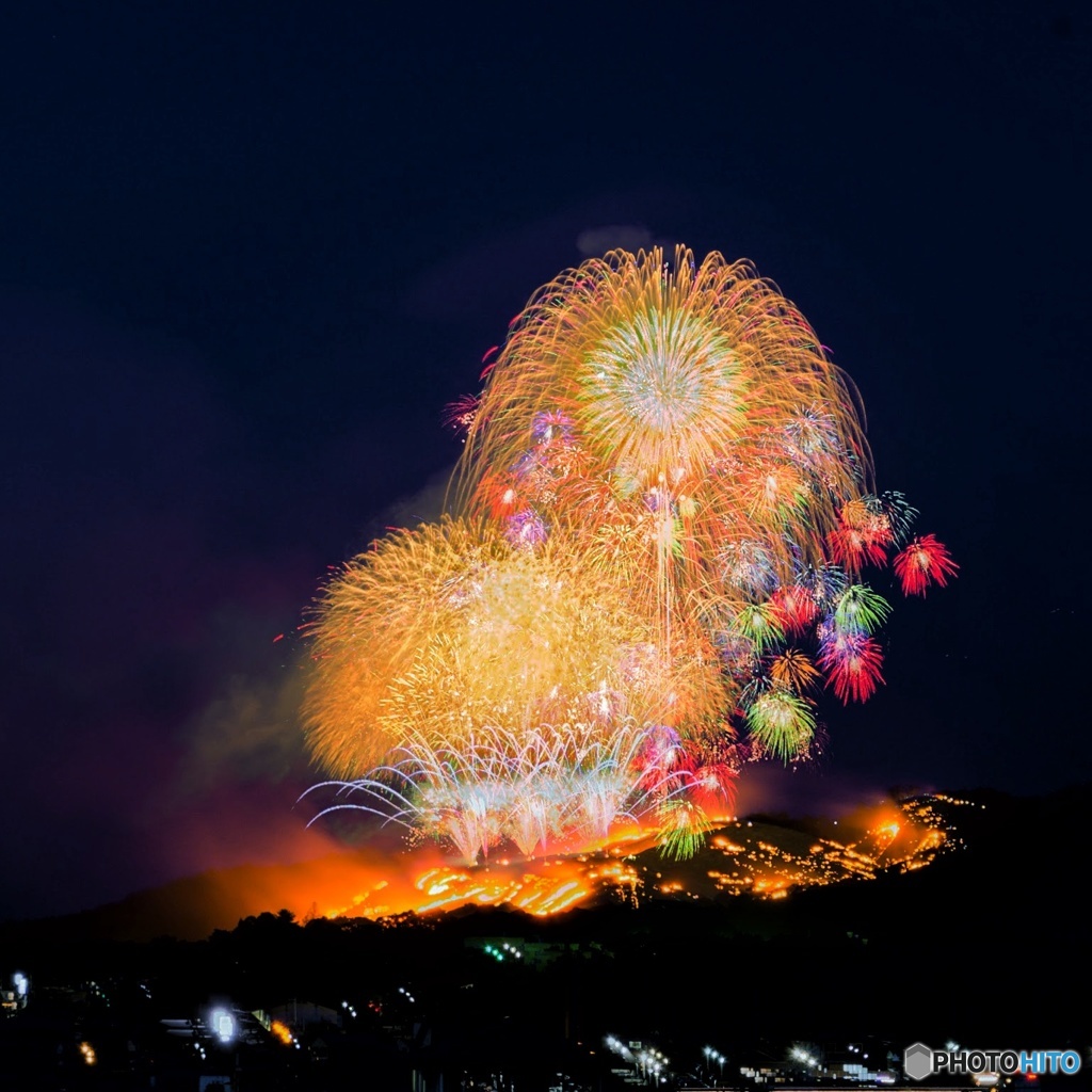 若草山の山焼き2