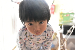家の中でポトレ。