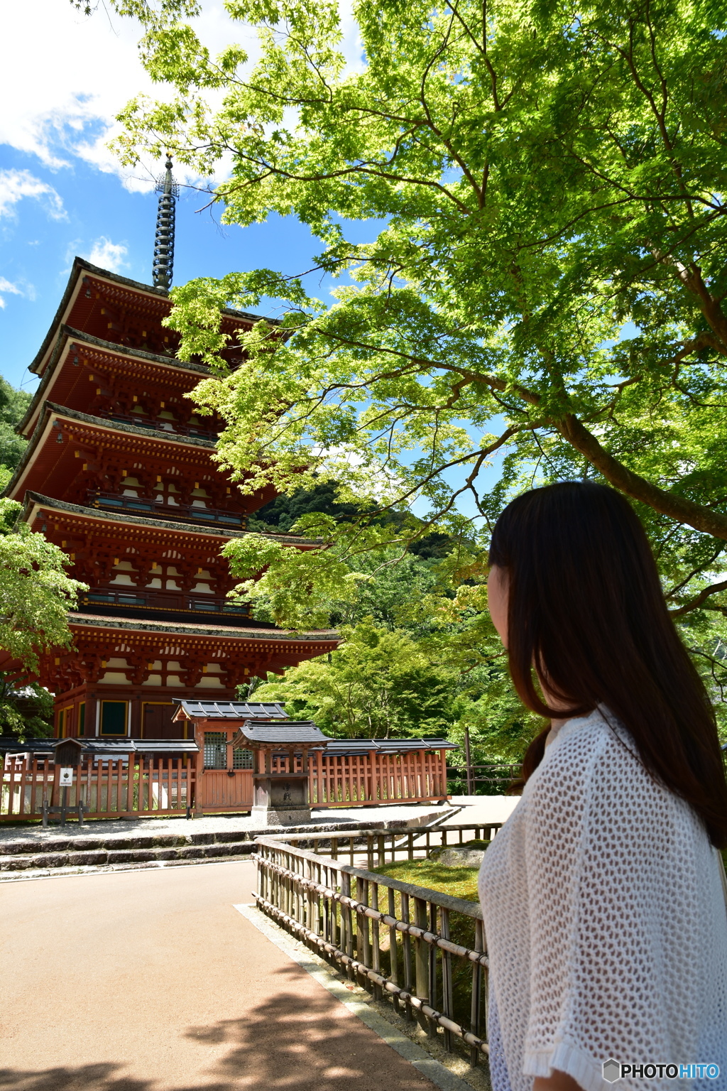 初夏の長谷寺