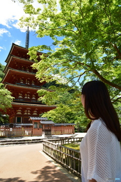 初夏の長谷寺