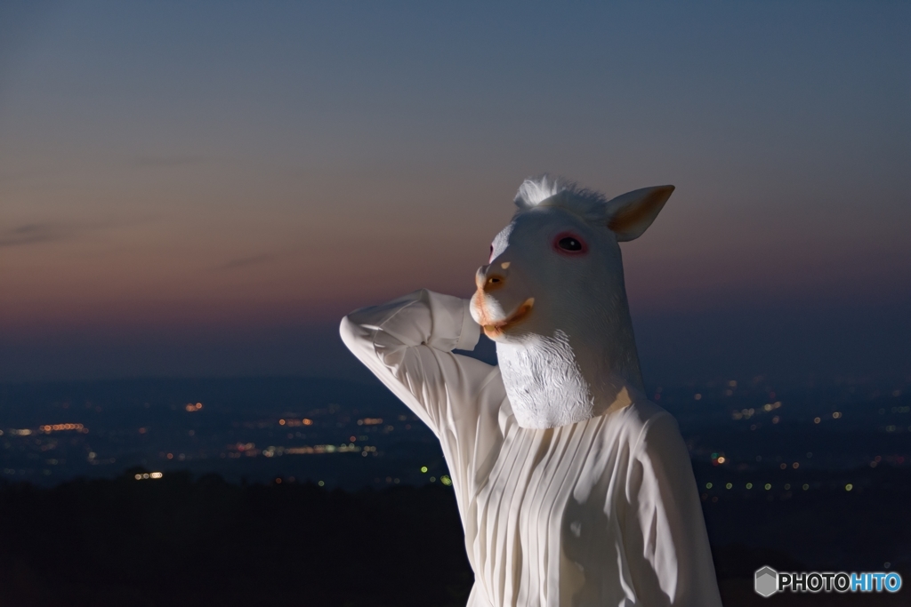 若草山の上でお遊びw