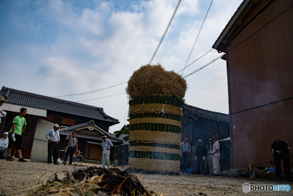 ほうらんや火祭り①