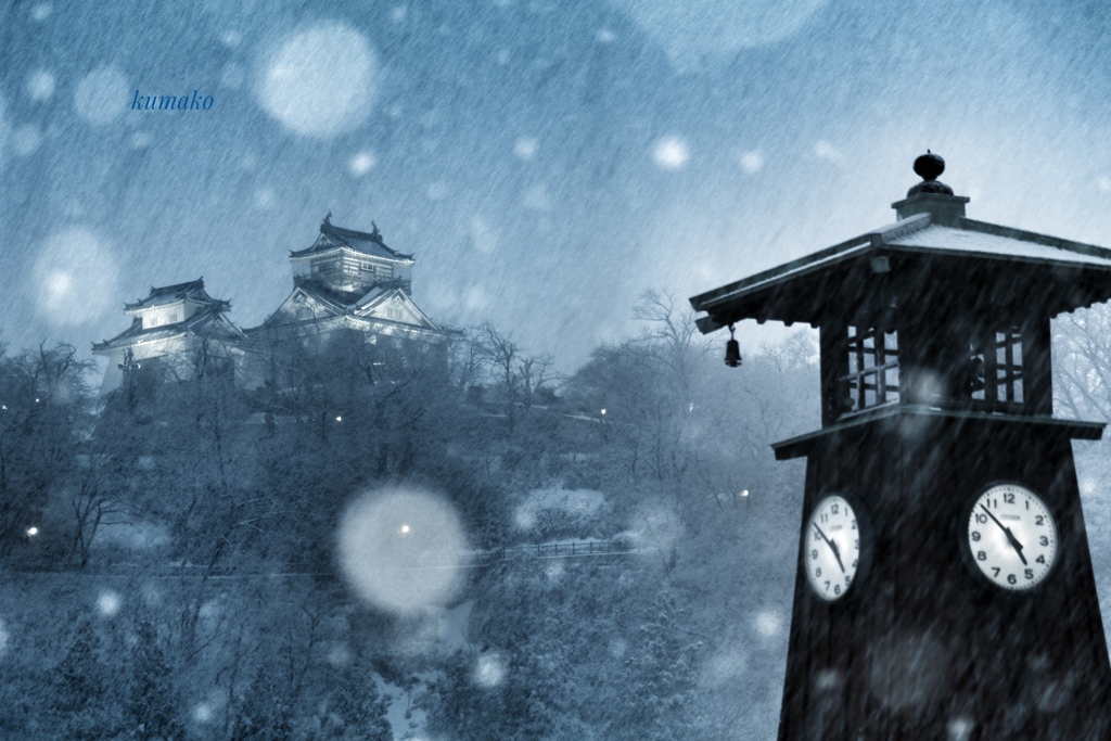 風雪に耐えて
