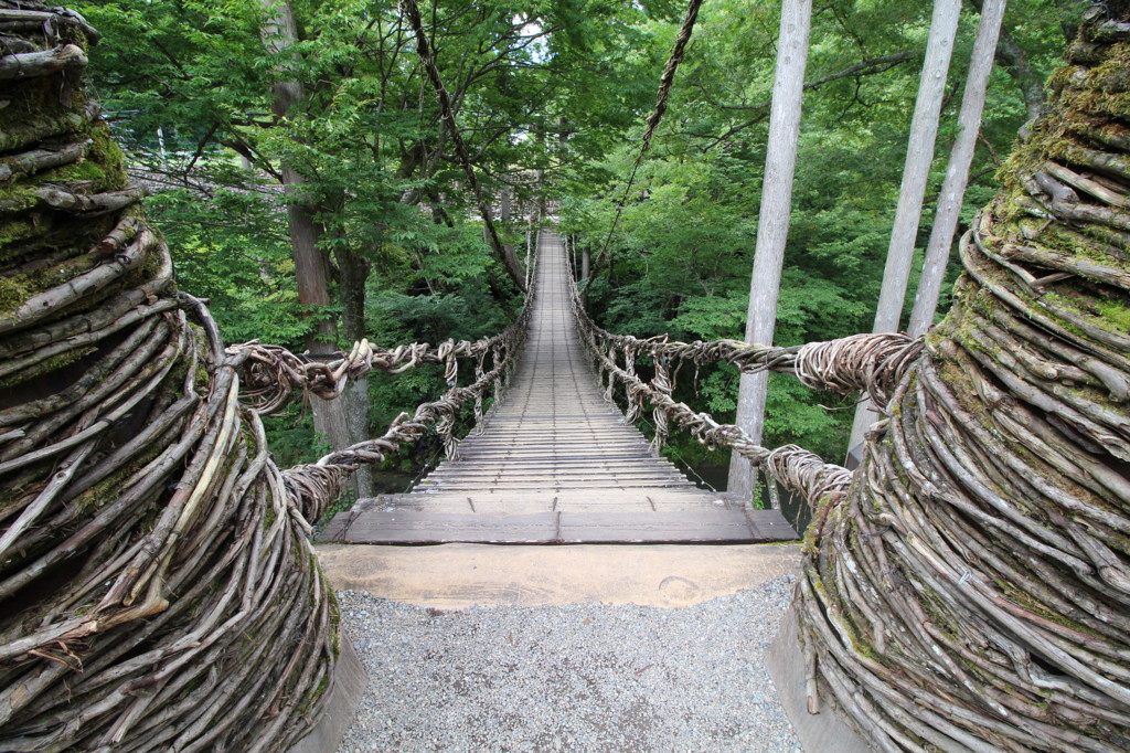 かずら橋 ユラユラ