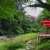 川床とあやとり橋