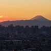 わが町からの富士山