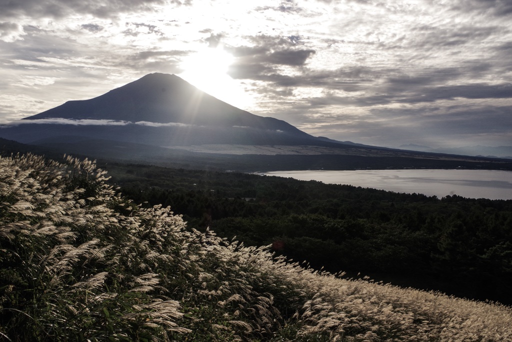 秋の富士山