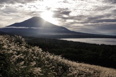 秋の富士山