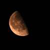 真夜中の月