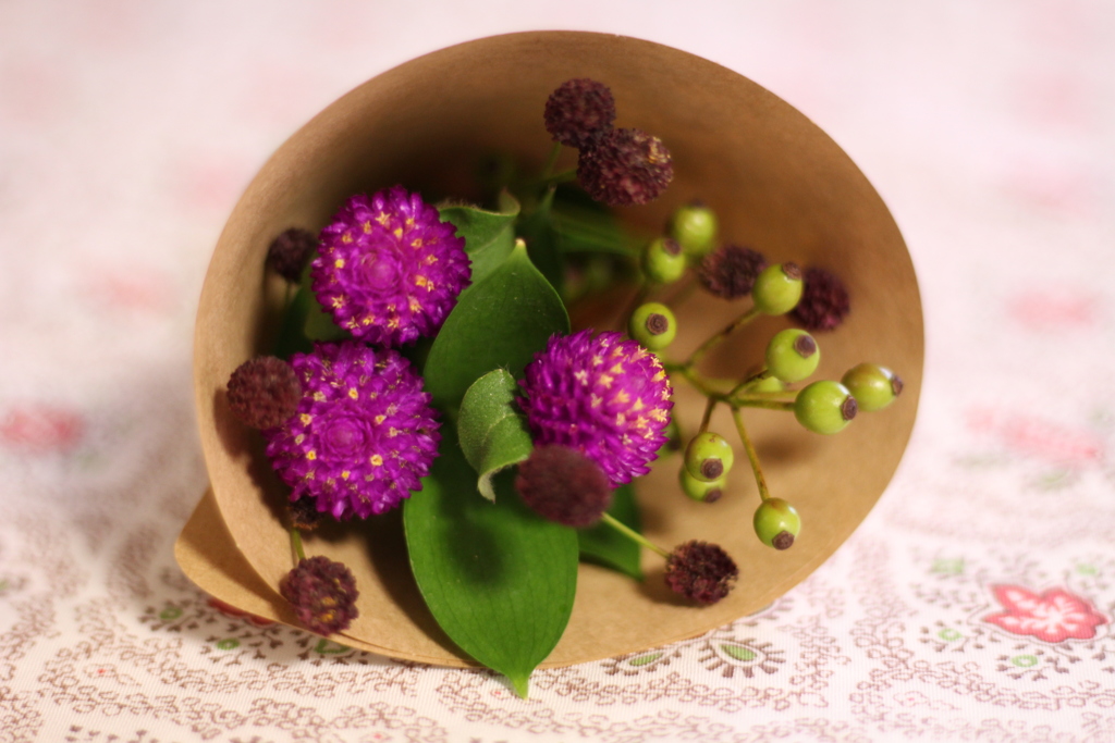 初秋のミニブーケ