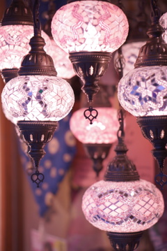 夕暮れとトルコ雑貨やさん その1