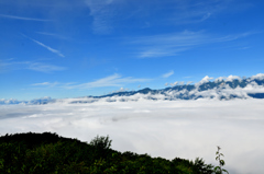 陣馬形山の雲海
