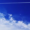 雲百態…北へ…飛行機雲