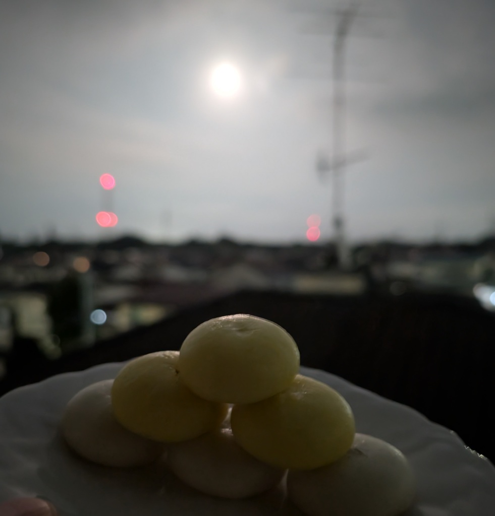 月がとっても明るすぎて…