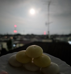 月がとっても明るすぎて…
