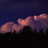夕暮れ時の雲