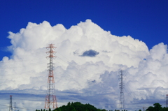 雲百態…ポツンと小さな黒雲