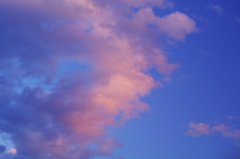 バラ色の雲…