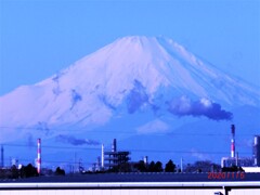 1月の富士