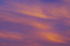 雲百態64…夕焼ける