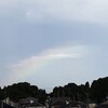 雲百態㊵…淡い「虹」