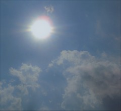 つかの間の日差し