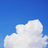 夏雲と一緒に