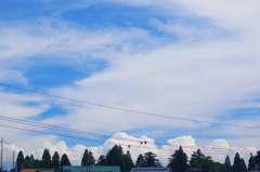 遠くの夏雲