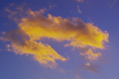ゆく年…茜雲