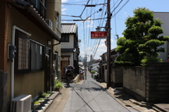 ならまちの坂道