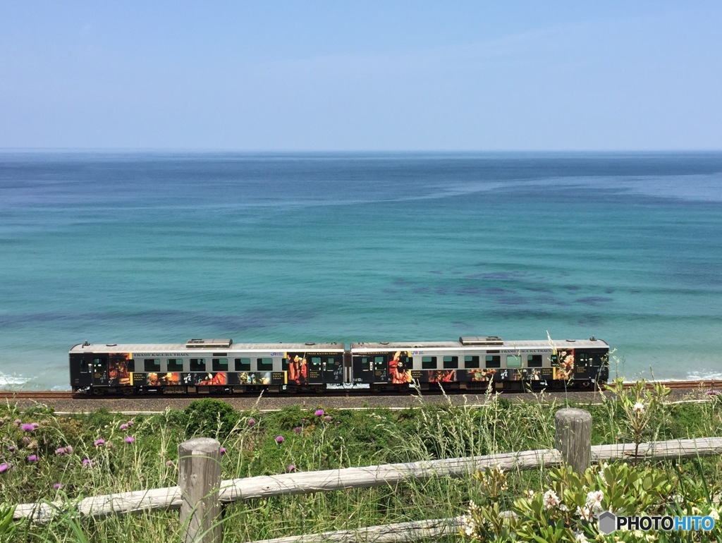 石見神楽ラッピング列車