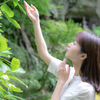 white & green