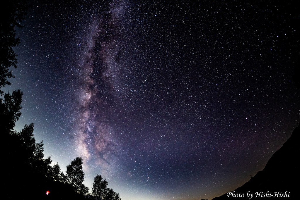 Milky-way over the Senjo-gahara 2nd