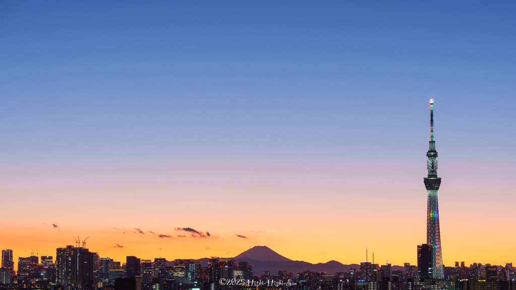Sunset in TOKYO 〜 2025新春