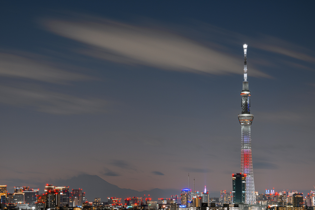 Sunset in TOKYO 〜 がんばれ！ニッポン！