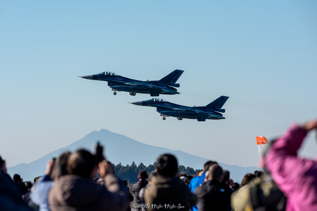 紫峰に見守られて
