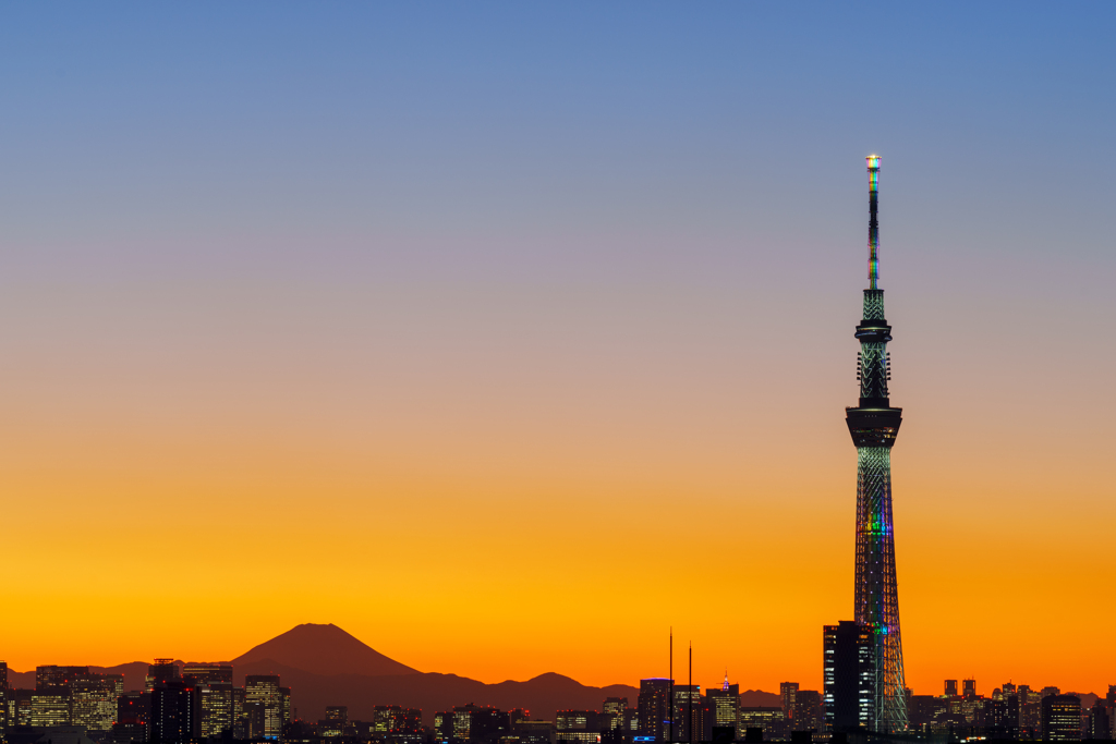 Sunset in TOKYO 〜 2022冬