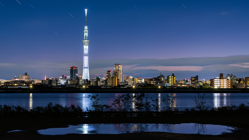 星降る夕暮れ
