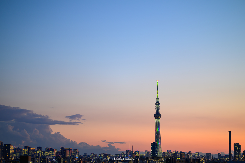 Sunset in TOKYO 〜 梅雨の晴れ間