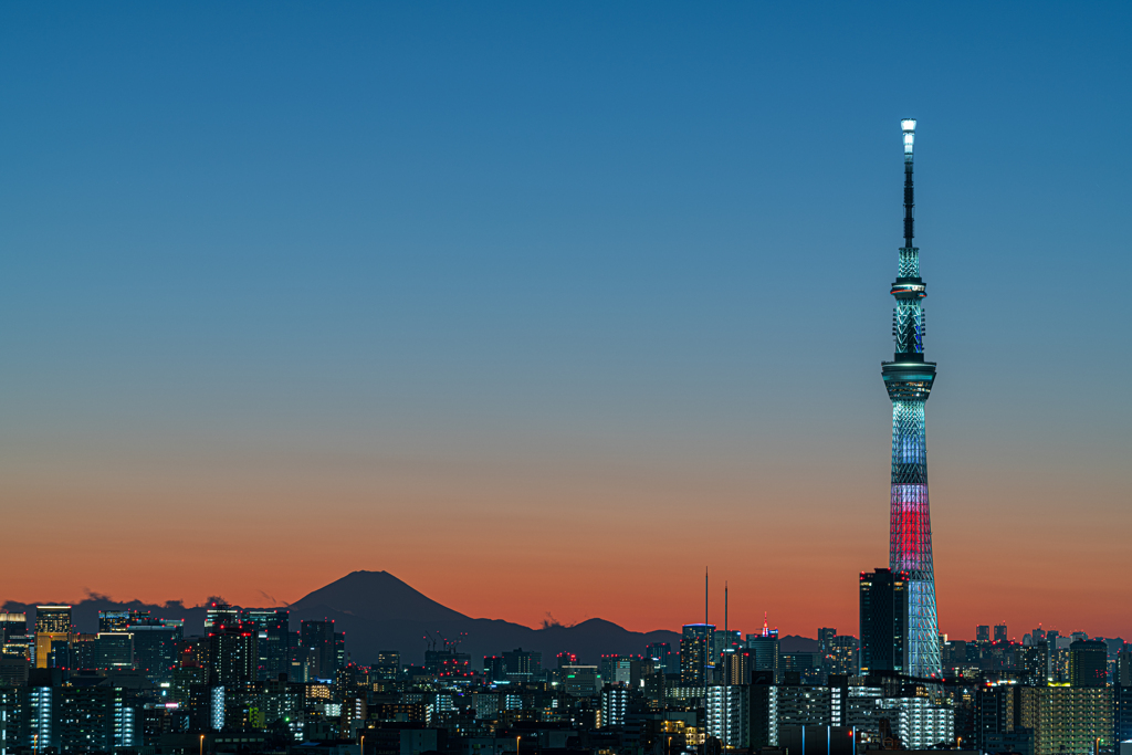 Sunset in Tokyo 2020