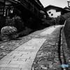 中山道馬籠宿・・・「一路の道」・・・