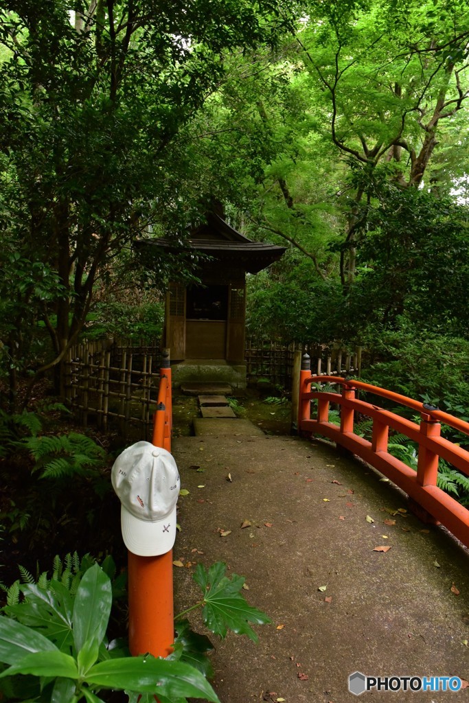 等々力渓谷　相帽（あいぼう）と参詣