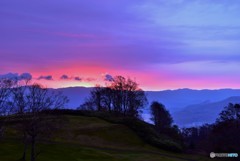 洞爺湖の夜明け②