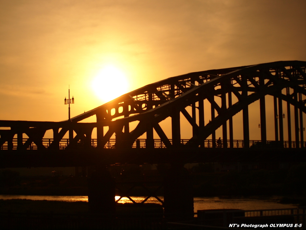 旭橋 -夕景の末-