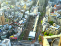 ジオラマ風
