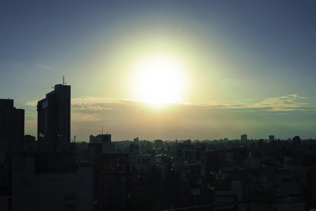 渋谷の空
