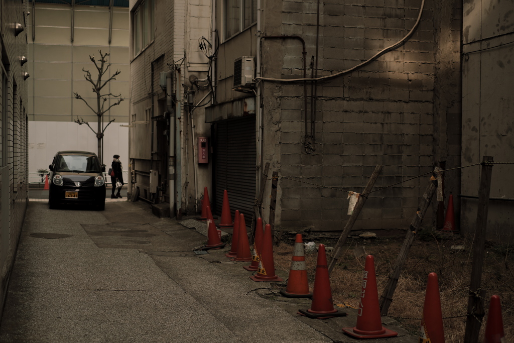 銀座の裏路地