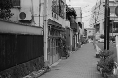 旧安田庭園付近の風景