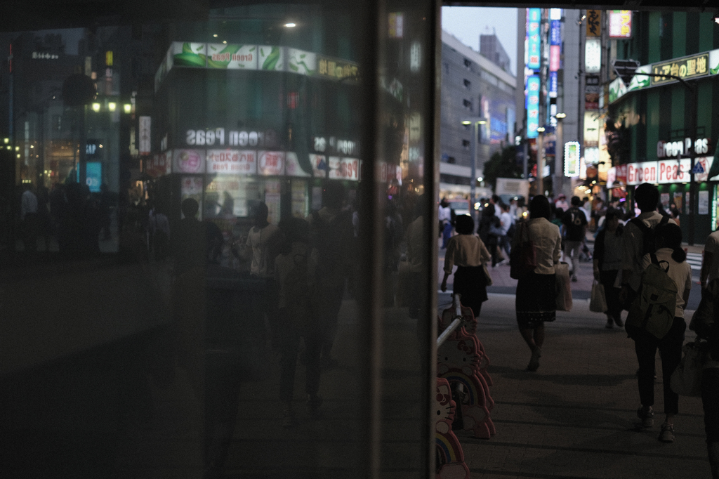 新宿の帰宅風景